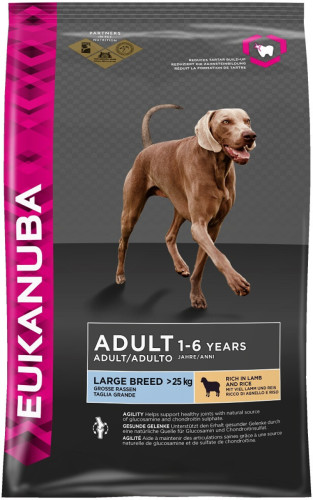 Eukanuba Dog Adult Large Lam - Rijst 2,5 kg