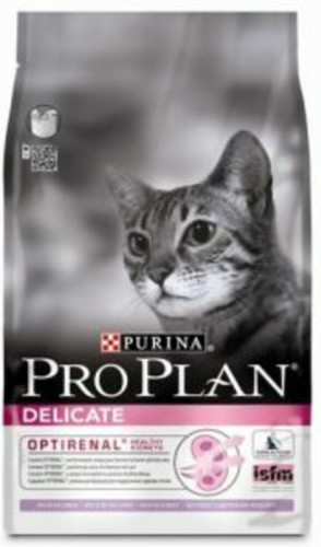 4x Pro Plan Kat Delicate Kalkoen - Rijst 3 kg