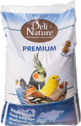 Deli Nature Schelpenzand Premium Wit 20 kg