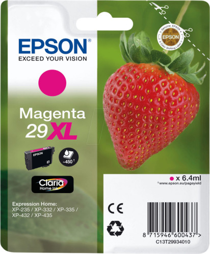 Epson 29 Cartridge Magenta XL (C13T29934010)