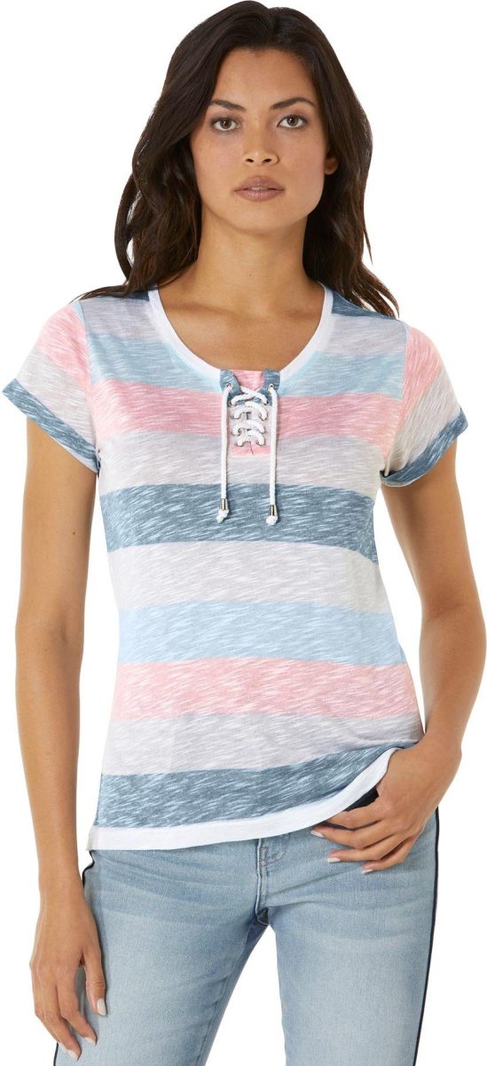 CREATION L PREMIUM T-shirt Viscose linnen overhemd