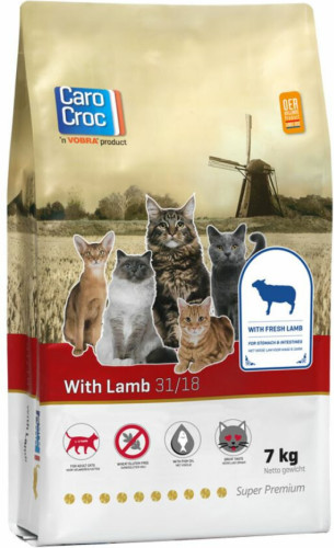 CaroCroc Kat 31/18 Lam Kattenvoer 7 kg