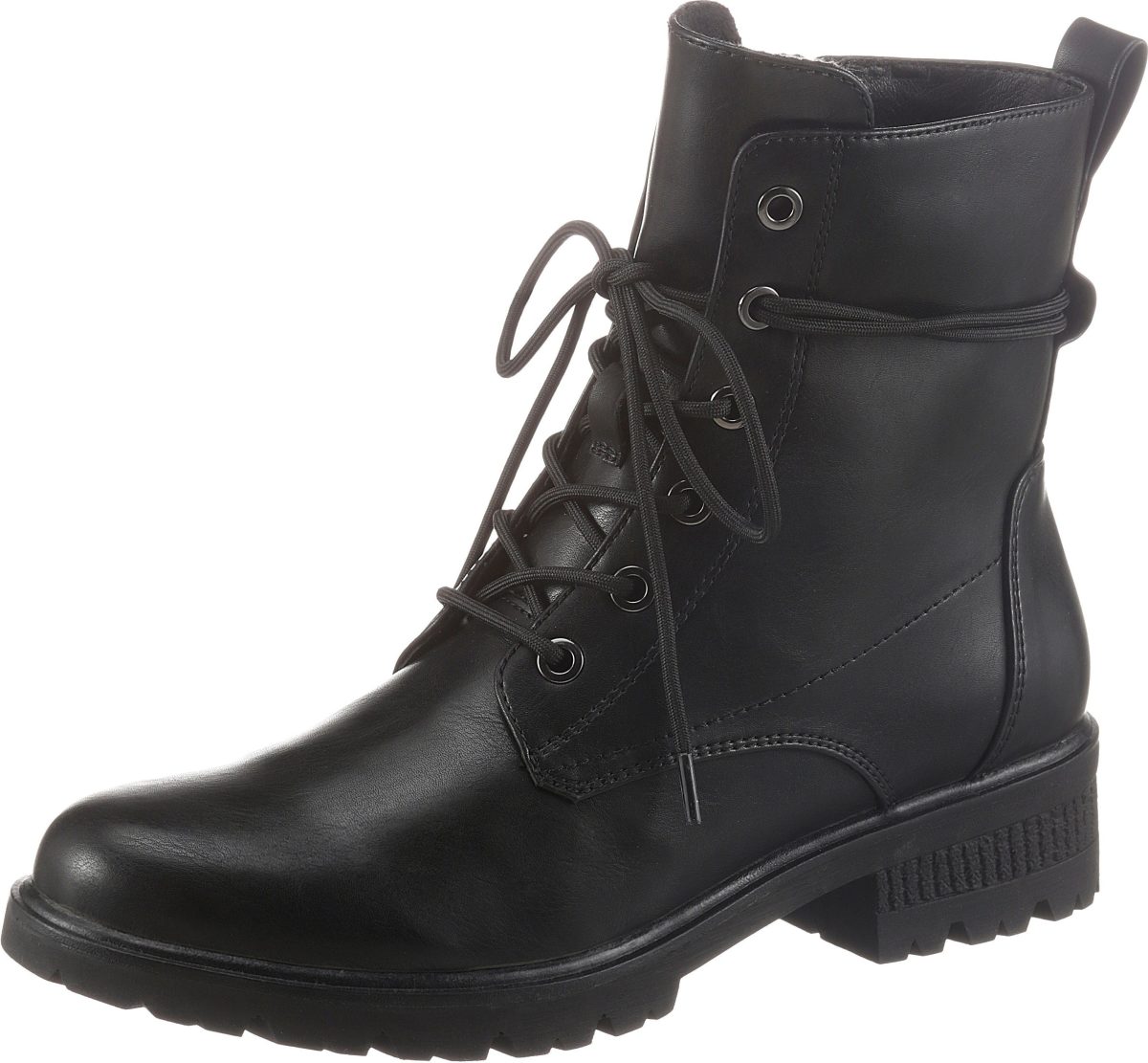 Tamaris Hoge veterschoenen ZEYA met vetersluiting om de schacht