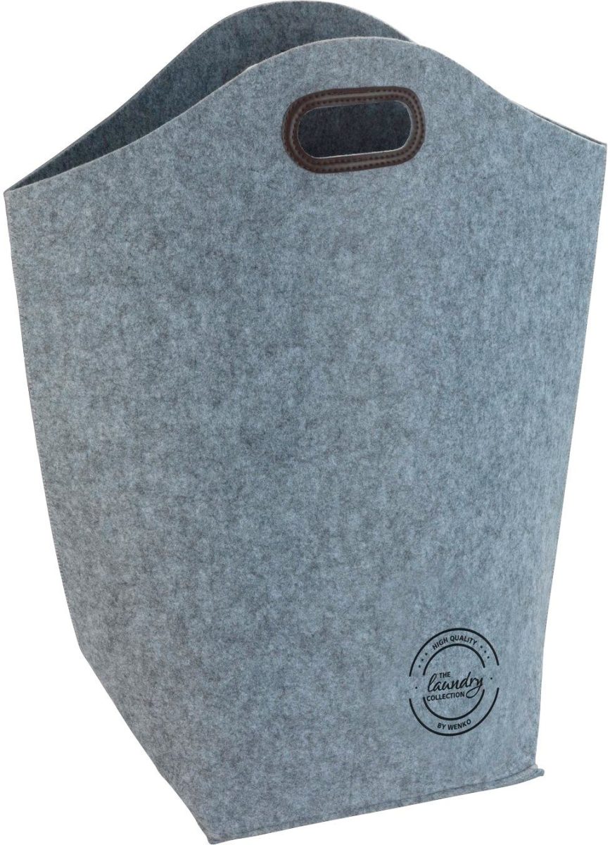 Wenko Wasmand Vilt Bxdxh: 45x25x60 cm, 42 liter