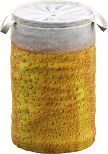 Sanilo Wasmand Bier 60 liter, opvouwbaar, met bescherming tegen inkijk
