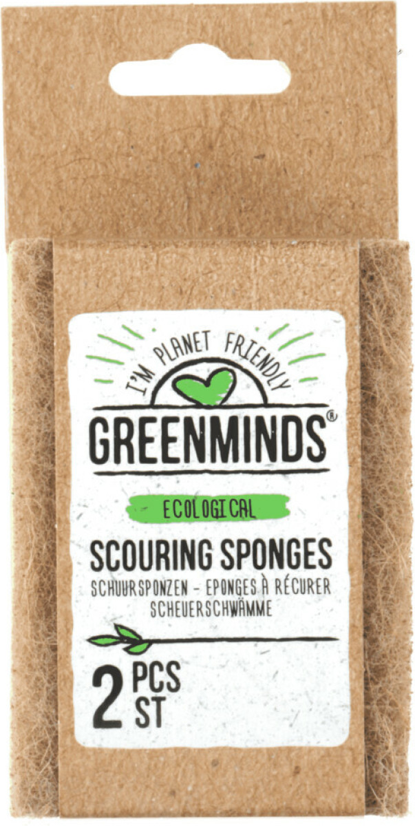 Greenminds Schuursponzen 2 stuks