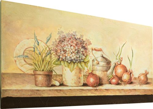 Myflair Möbel & Accessoires Artprint Kate Wanddecoratie, motief bloemen & vruchten, 90x48 cm, woonkamer