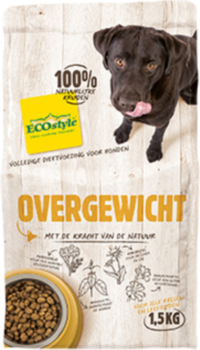 Ecostyle Hondenvoer Overgewicht 1,5 kg