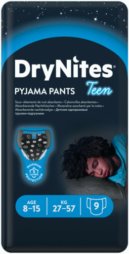 Huggies DryNites Pyjama Pants Boy 8-15 Years (27-57kgs) 3 pakken