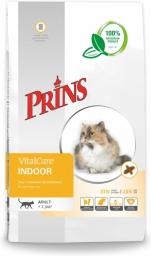 Prins VitalCare Indoor Kattenvoer 10 kg