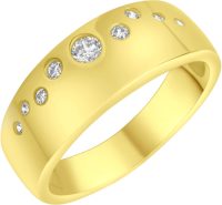Firetti Zilveren ring Sterrenhemel met zirkoon (synthetisch)