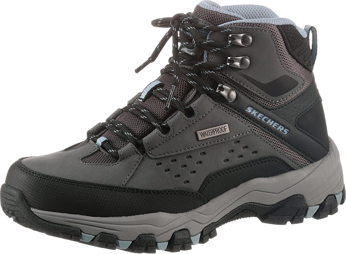 Skechers Hoge veterschoenen SELMEN ideaal voor outdooractiviteiten