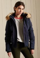 Superdry Bomberjack afneembare capuchon, gerecyclede wattering