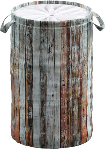 Sanilo Wasmand Antiek 60 liter, opvouwbaar, met bescherming tegen inkijk