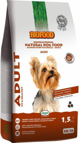 Biofood Small Breed Adult 1,5 kg