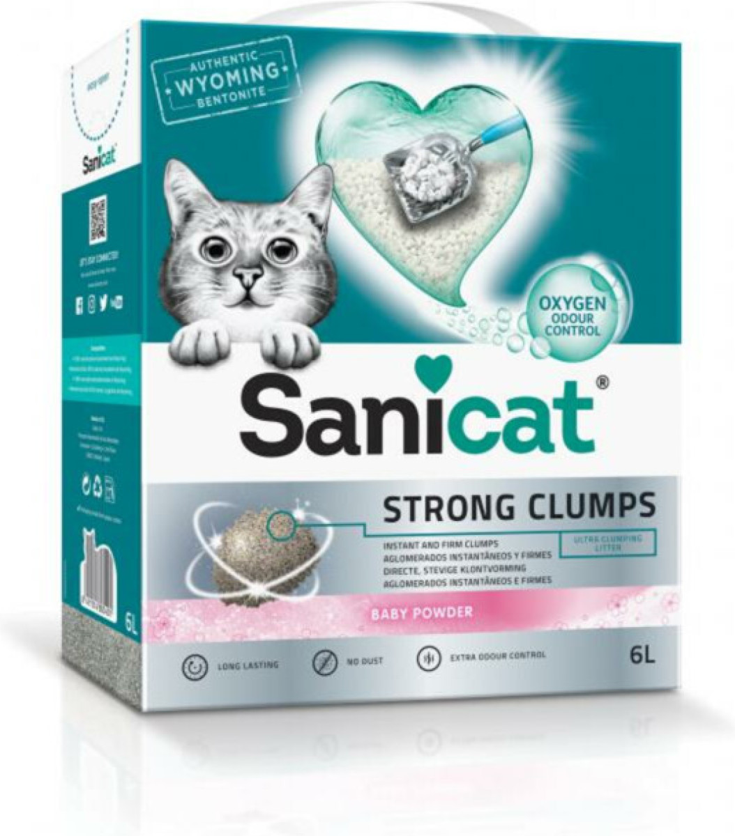 Sanicat Strong Clumps 6 liter
