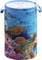Sanilo Wasmand Ocean 60 liter, opvouwbaar, met bescherming tegen inkijk