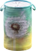 Sanilo Wasmand Pluizenbol 60 liter, opvouwbaar, met bescherming tegen inkijk