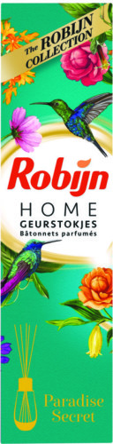 6x Robijn Geurstokjes Paradise Secret 45 ml