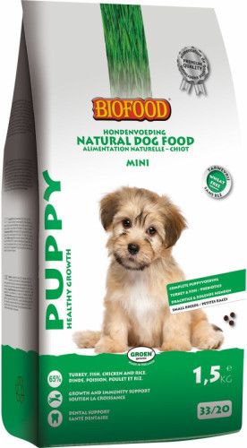 Biofood Small Breed Puppy 1,5 kg
