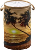 Sanilo Wasmand Summer 60 liter, opvouwbaar, met bescherming tegen inkijk