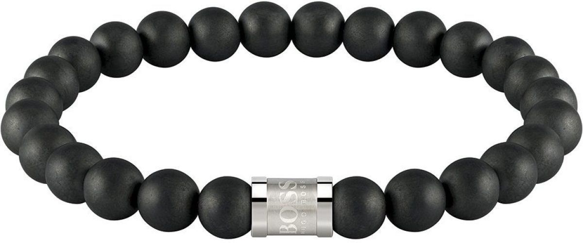 BOSS Armband BEADS FOR HIM, 1580042M met onyx