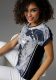 Aniston SELECTED Shirt met opzij galons en glinstersteentjes - nieuwe collectie