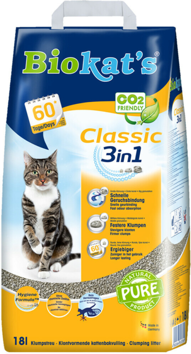 Biokat's Kattenbakvulling Classic 18 liter