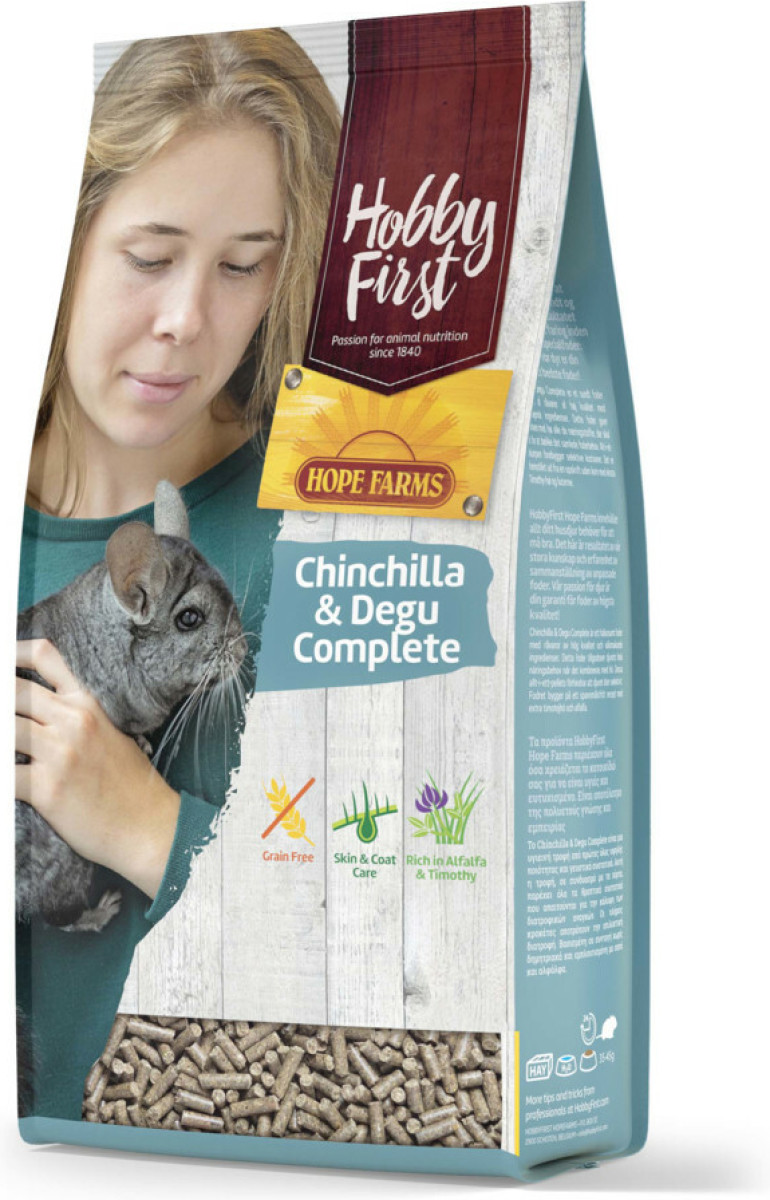 Hobby First Hope Farms Chinchilla en Degu Complete 1,5 kg