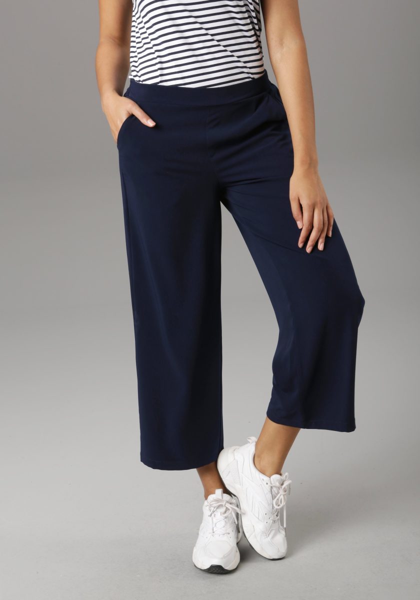 Aniston SELECTED Culotte met elastiek achter bij de band