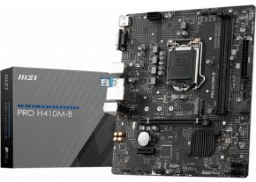 MSI PRO H410M-B moederbord Intel H510 LGA 1200 micro ATX
