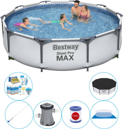 Bestway Steel Pro Max Rond 305x76 Cm - Zwembad Super Deal