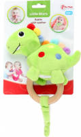 Toi-Toys Rammelaar Dino Junior Hout/katoen Groen
