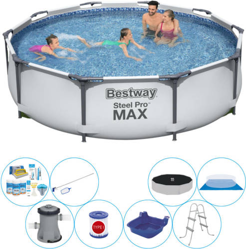 Bestway Steel Pro Max Rond 305x76 Cm - Deluxe Zwembad Deal