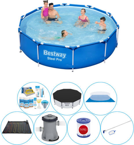 Bestway Steel Pro Rond 305x76 Cm - Zwembad Met Accessoires