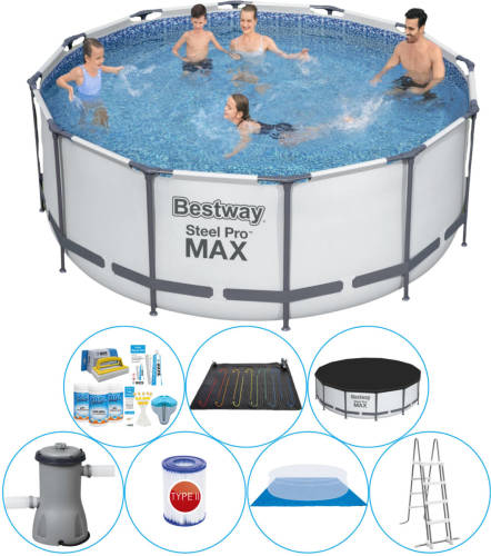 Bestway Steel Pro Max Rond 366x122 Cm - Zwembad Combi Deal