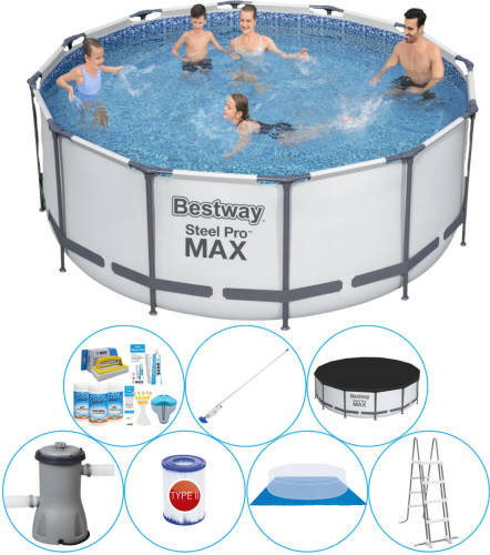 Bestway Steel Pro Max Rond 366x122 Cm - Zwembad Super Deal