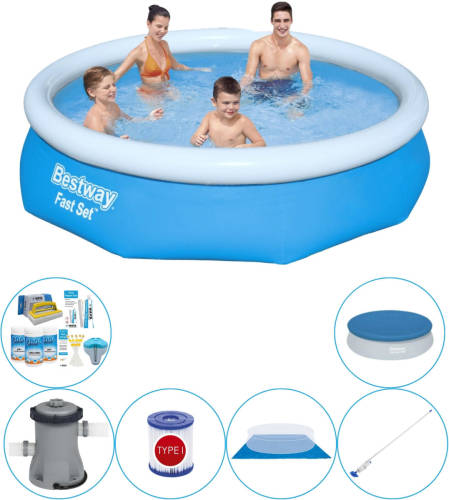 Bestway Fast Set Rond 305x76 Cm - Zwembad Super Deal