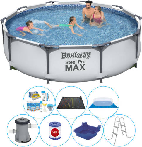 Bestway Steel Pro Max Rond 305x76 Cm - 8-delig - Zwembad Deal