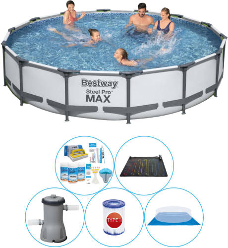 Bestway Steel Pro Max Rond 427x84 Cm - 6-delig - Zwembad Combi Deal