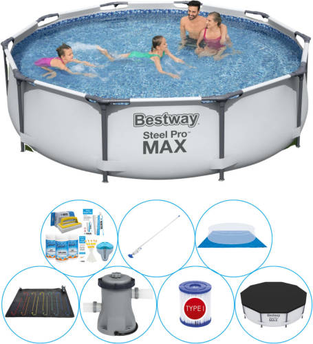 Zwembad Set - Bestway Steel Pro Max Rond 305x76 Cm