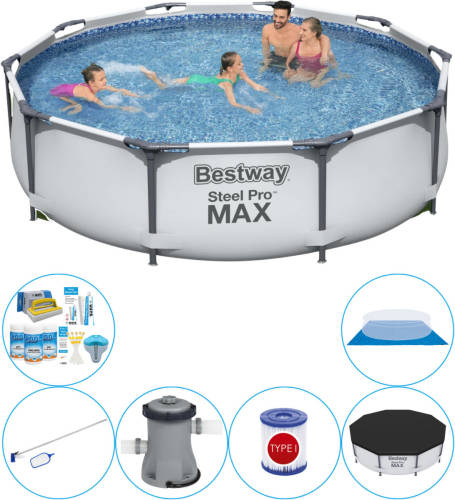 Zwembad Pakket - Bestway Steel Pro Max Rond 305x76 Cm