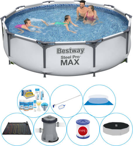 Zwembad Bundel - Bestway Steel Pro Max Rond 305x76 Cm