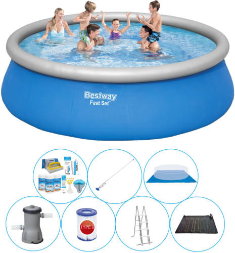 Bestway Fast Set Rond 457x84 Cm - 8-delig - Zwembad Set