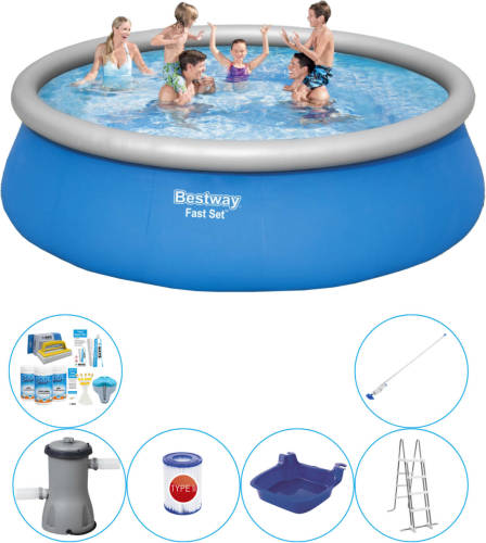 Bestway Fast Set Rond 457x84 Cm - 7-delig - Zwembad Deal