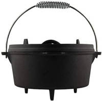 The Windmill Braadpan Dutch Oven 3,5 Liter Gietijzer 3-delig
