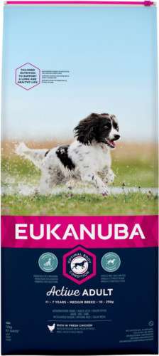 Eukanuba Dog Active Adult Medium 12 kg