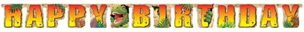 Witbaard Slinger Dino Blast 'Hbd' Junior 220 Cm Karton Geel