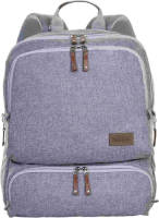 Nuby Luiertas 15 Liter 34,5 X 27 X 16,5 Cm Polyester Grijs