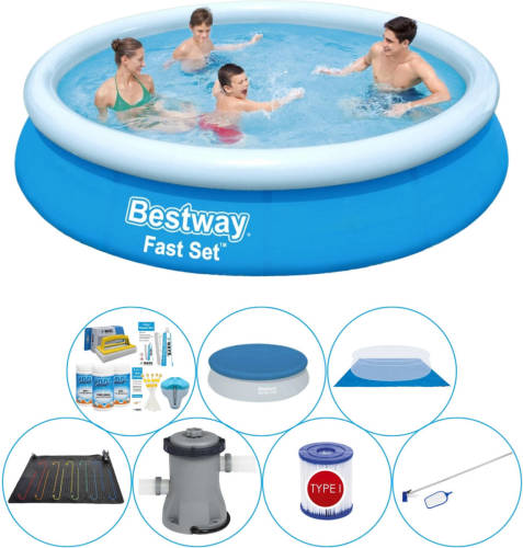 Bestway Fast Set Rond 366x76 Cm - Zwembad Met Accessoires